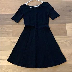 J Crew fit and flare ponte dress